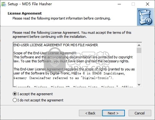 MD5 File Hasher(文件md5校验工具)