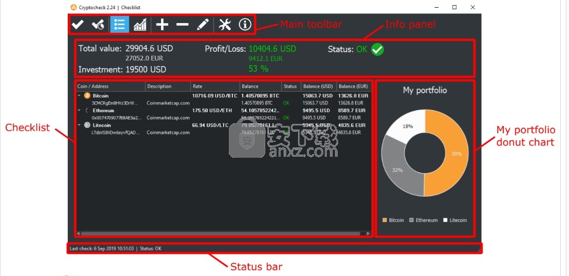 Cryptocheck(加密货币地址监控工具)