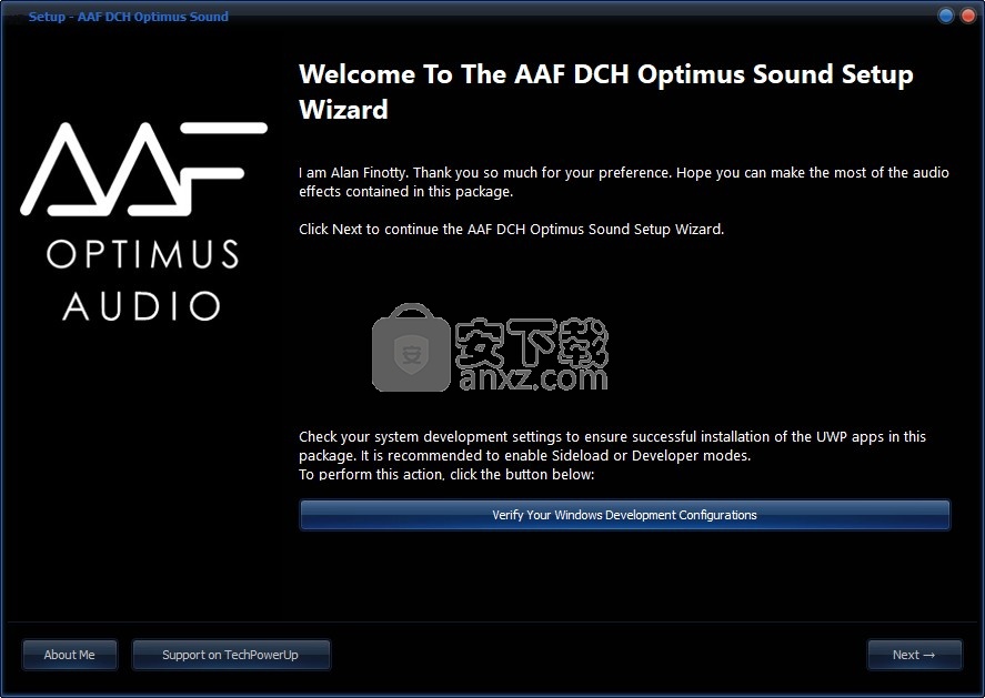 AAF DCH Optimus Sound(Realtek音效软件)