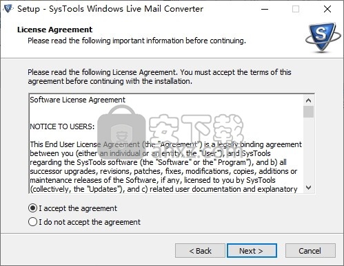 SysTools Windows Live Mail Converter(Windows Live Mail电子邮件转换器)