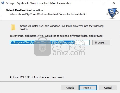 SysTools Windows Live Mail Converter(Windows Live Mail电子邮件转换器)