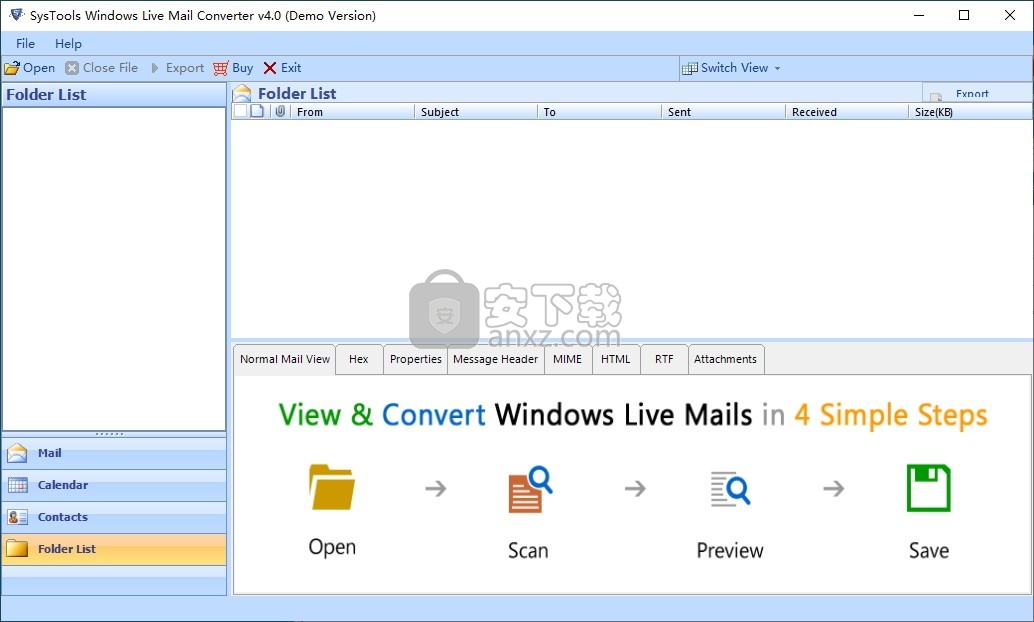 SysTools Windows Live Mail Converter(Windows Live Mail电子邮件转换器)