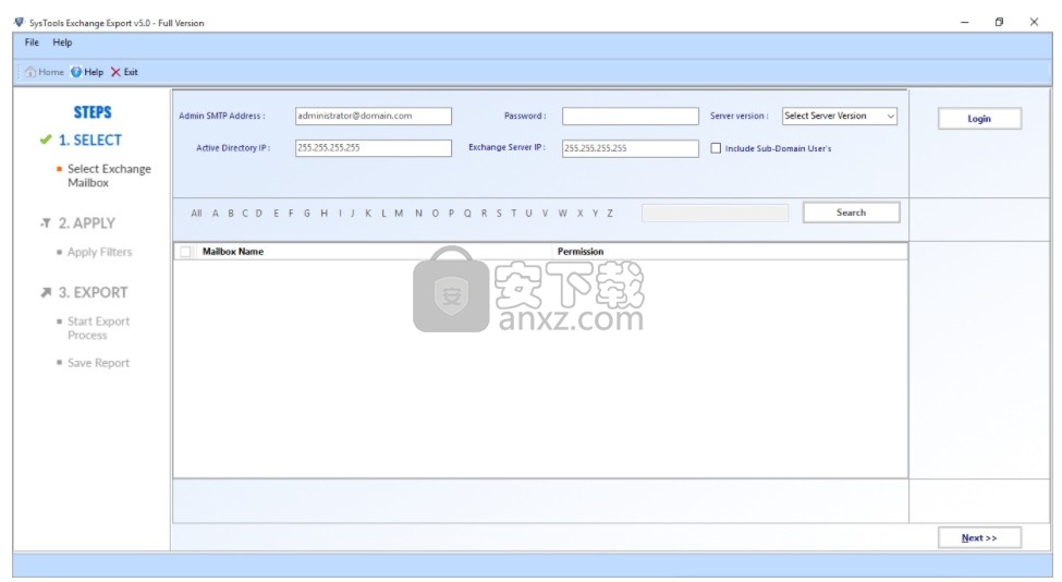 SysTools Exchange Export(Exchange电子邮件迁移工具)