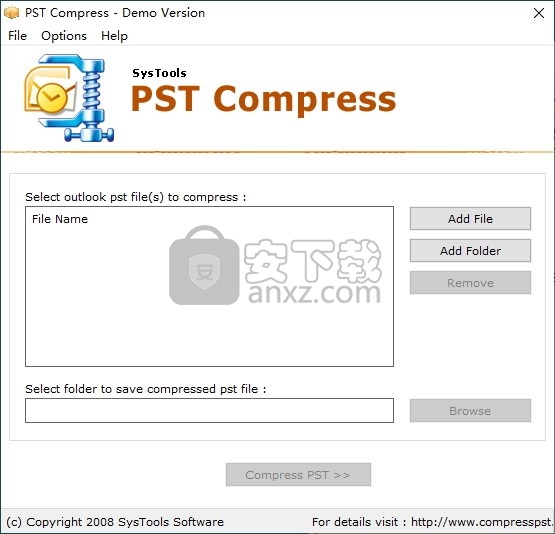 SysTools PST Compress(PST压缩工具)