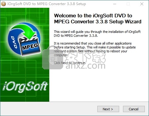 iOrgSoft DVD to MPEG Converter(DVD转MPEG转换器)