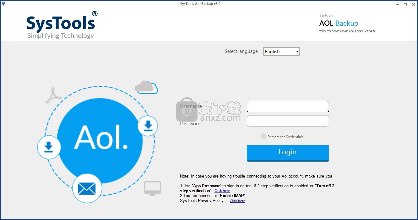 SysTools AOL Backup(AOL电子邮件备份工具)