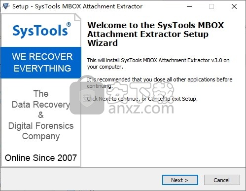 SysTools MBOX Attachment Extractor(MBOX附件提取器)