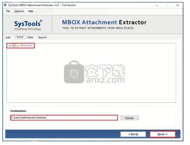 SysTools MBOX Attachment Extractor(MBOX附件提取器)