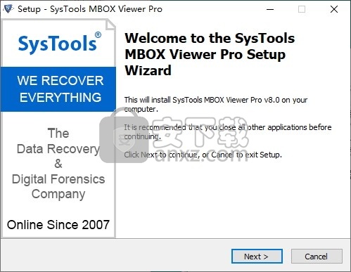 SysTools MBOX Viewer Pro(MBOX电子邮件浏览软件)