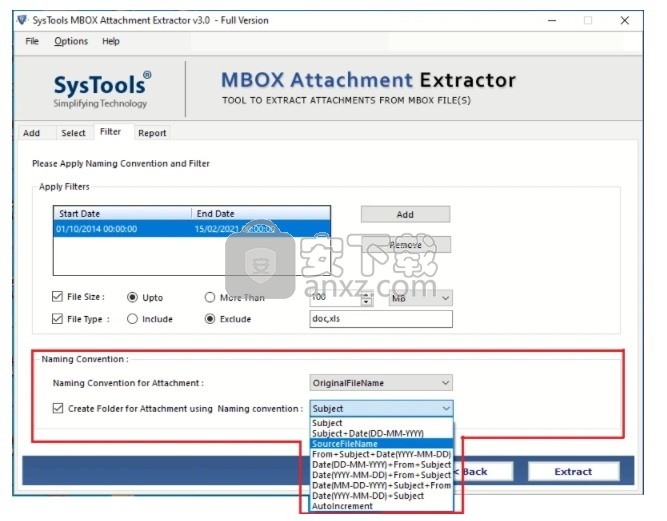 SysTools MBOX Attachment Extractor(MBOX附件提取器)