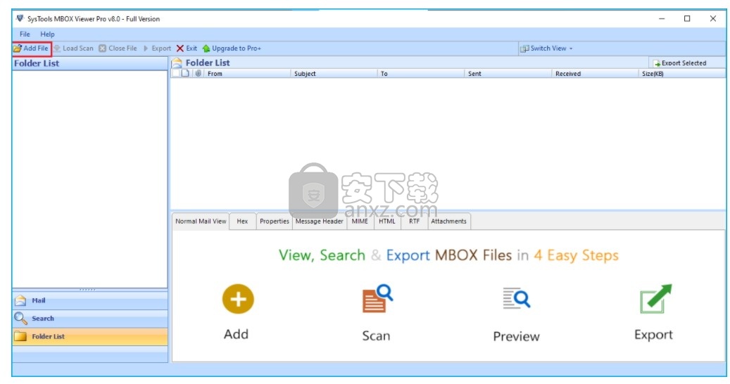 SysTools MBOX Viewer Pro(MBOX电子邮件浏览软件)