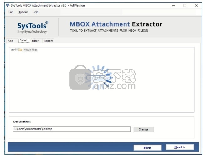 SysTools MBOX Attachment Extractor(MBOX附件提取器)