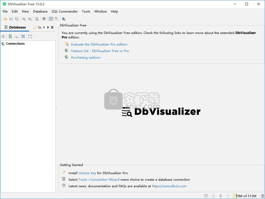 dbvisualizer pro 12(数据库管理)