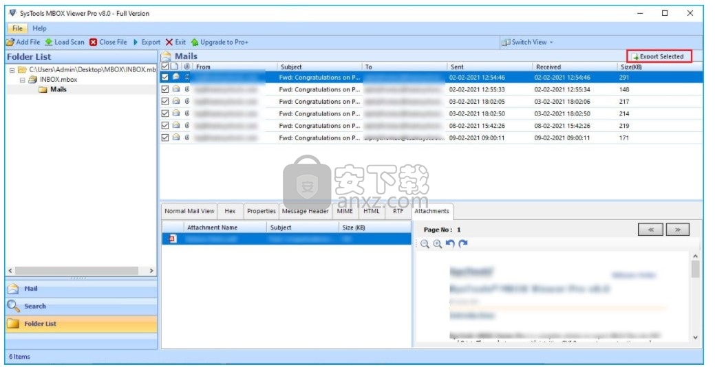 SysTools MBOX Viewer Pro(MBOX电子邮件浏览软件)
