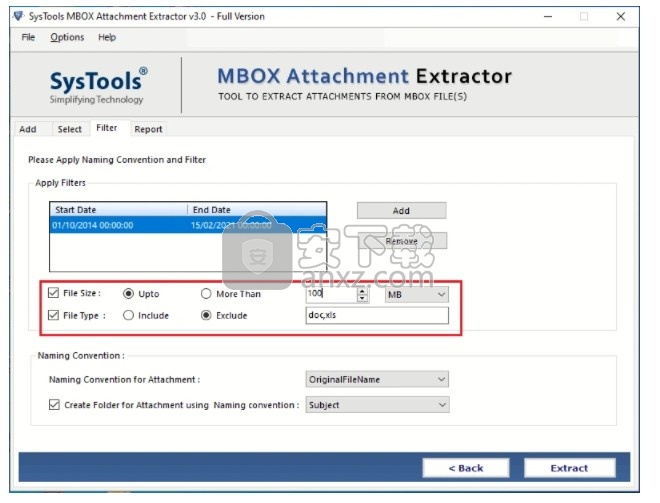 SysTools MBOX Attachment Extractor(MBOX附件提取器)