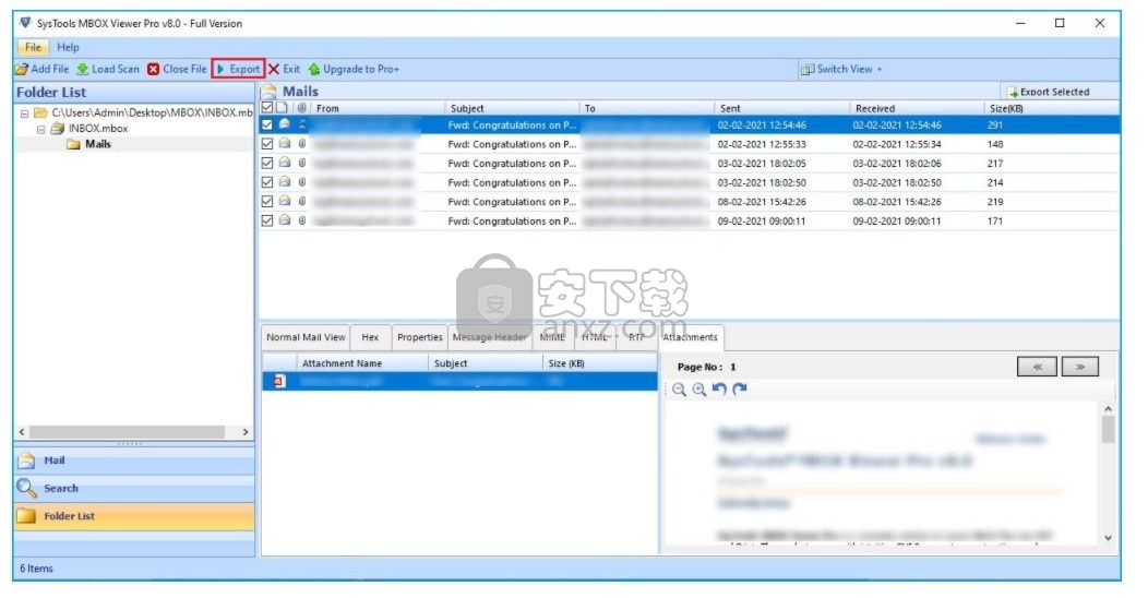 SysTools MBOX Viewer Pro(MBOX电子邮件浏览软件)