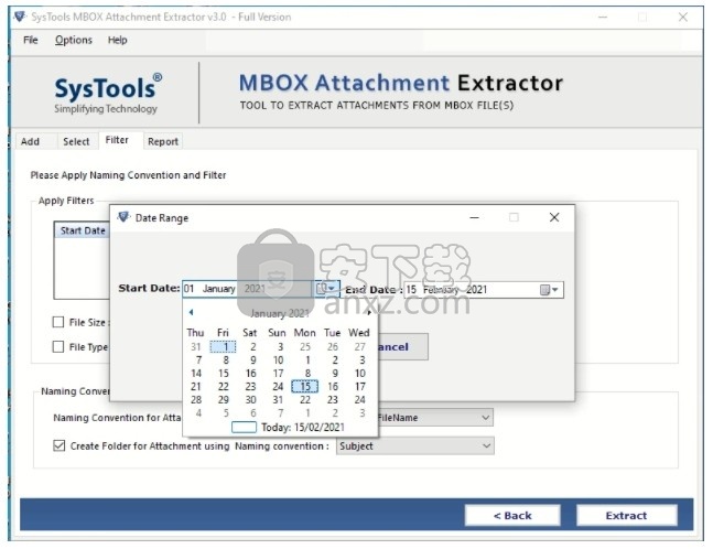 SysTools MBOX Attachment Extractor(MBOX附件提取器)