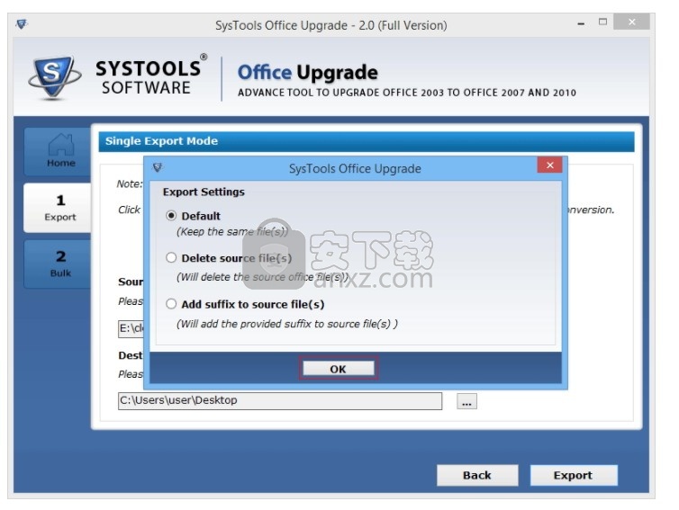 SysTools Office Upgrade(office文件升级软件)