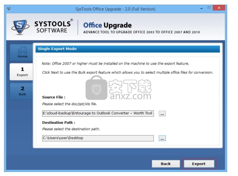 SysTools Office Upgrade(office文件升级软件)