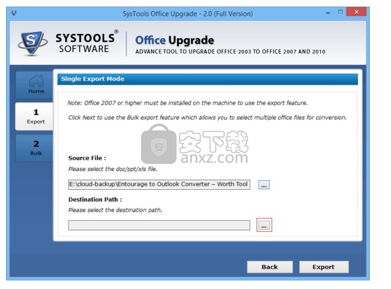 SysTools Office Upgrade(office文件升级软件)