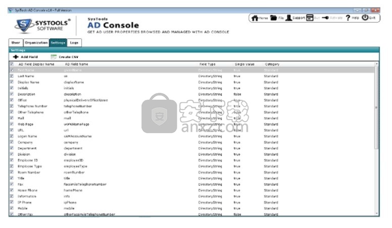 SysTools AD Console(Active Directory管理工具)