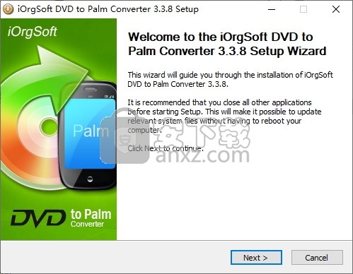 iOrgsoft DVD to Palm Converter(DVD转Palm转换器)