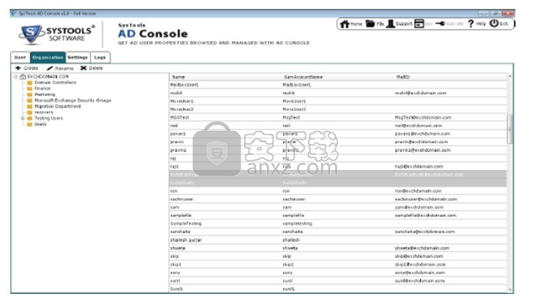 SysTools AD Console(Active Directory管理工具)