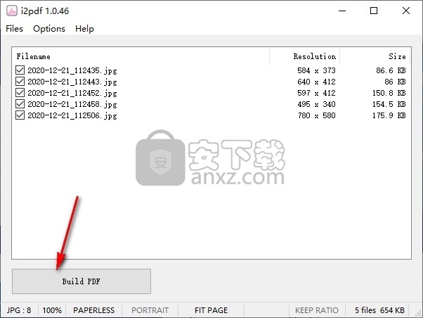 i2pdf(图片转PDF)