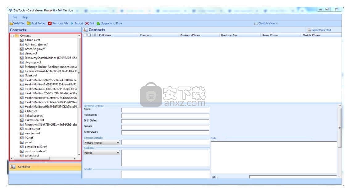 vcard editor download