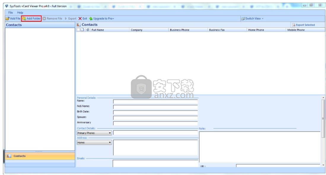 SysTools vCard Viewer Pro(vCard文件查看器)