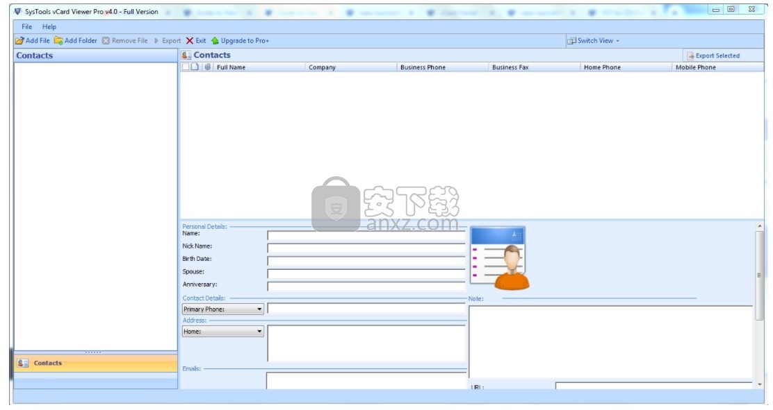 SysTools vCard Viewer Pro(vCard文件查看器)