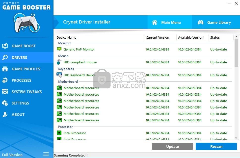 Crynet Game Booster(游戏增强器)