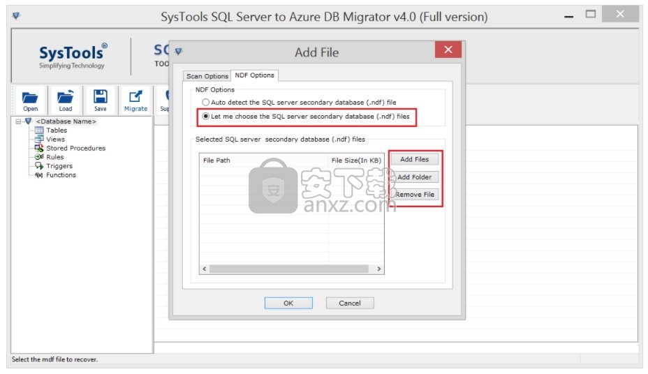 SysTools SQL Server to Azure DB Migrator(SQL到Azure迁移工具)