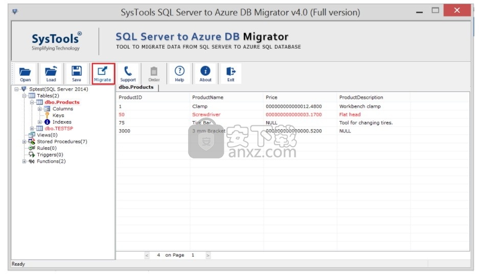 SysTools SQL Server to Azure DB Migrator(SQL到Azure迁移工具)