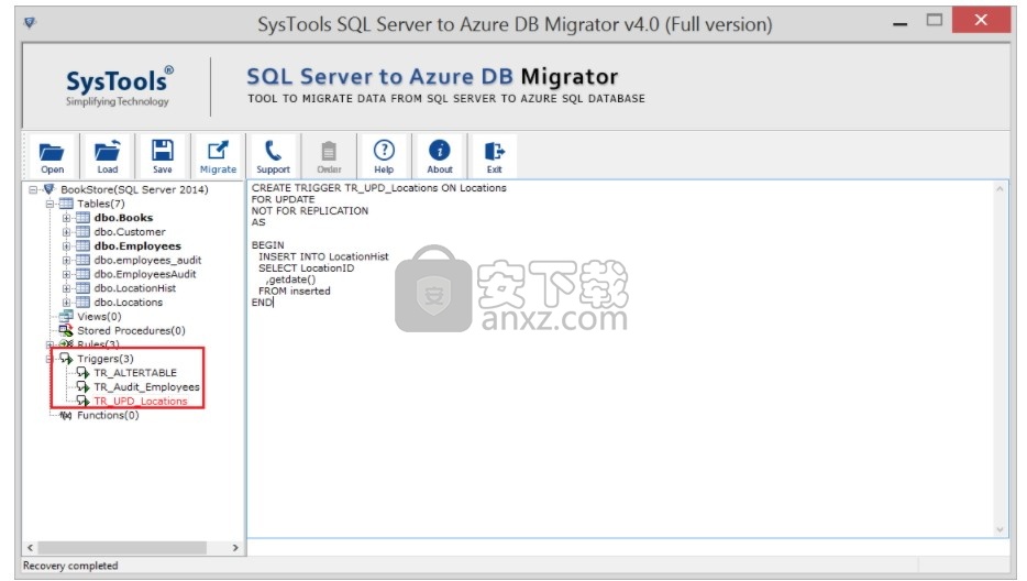 SysTools SQL Server to Azure DB Migrator(SQL到Azure迁移工具)