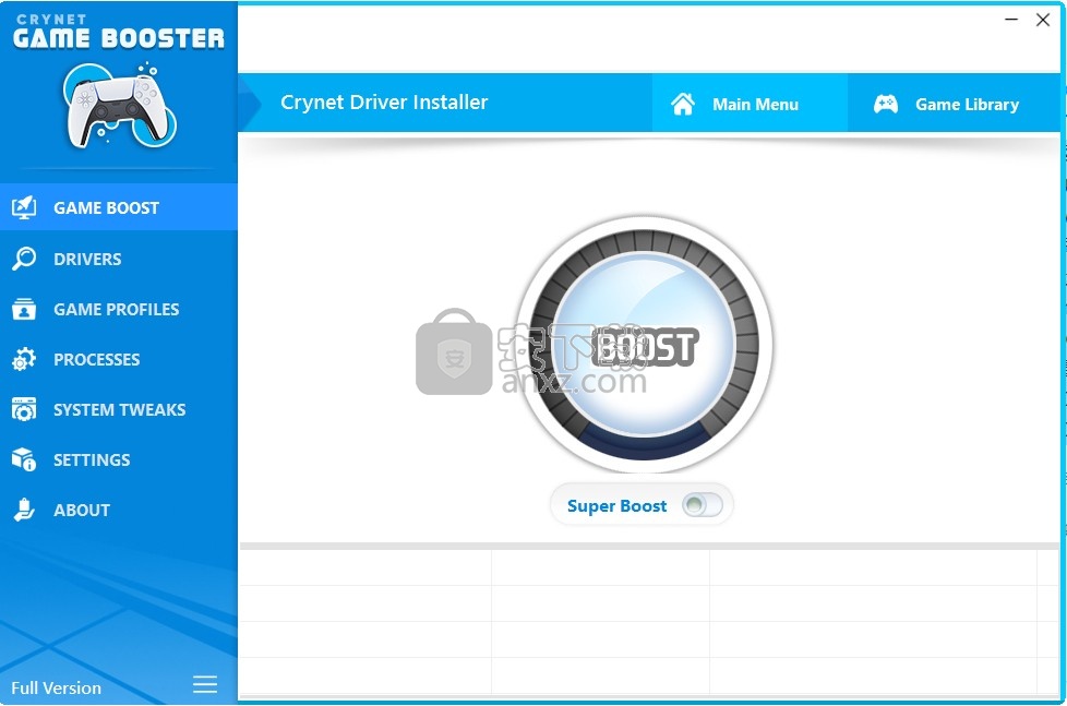 Crynet Game Booster(游戏增强器)