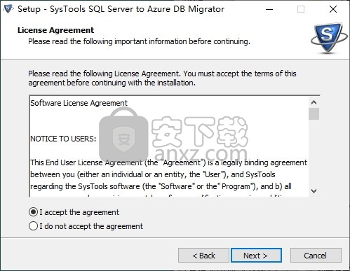 SysTools SQL Server to Azure DB Migrator(SQL到Azure迁移工具)