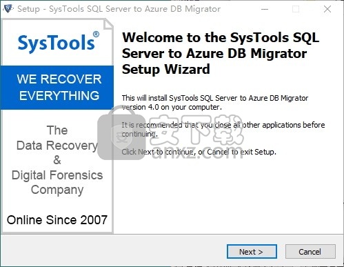 SysTools SQL Server to Azure DB Migrator(SQL到Azure迁移工具)