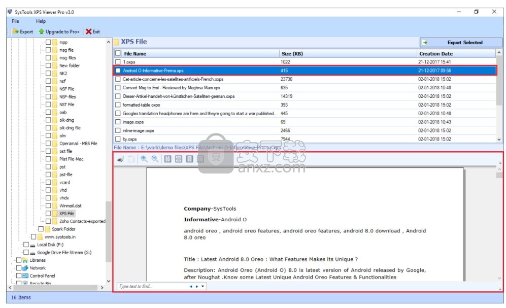 SysTools XPS Viewer(XPS文档查看工具)