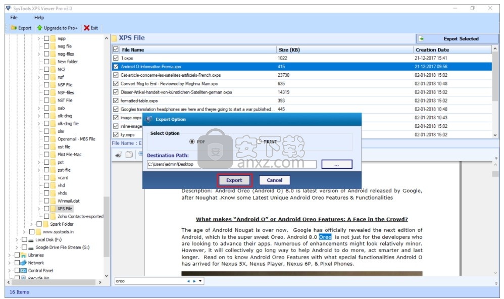 SysTools XPS Viewer(XPS文档查看工具)