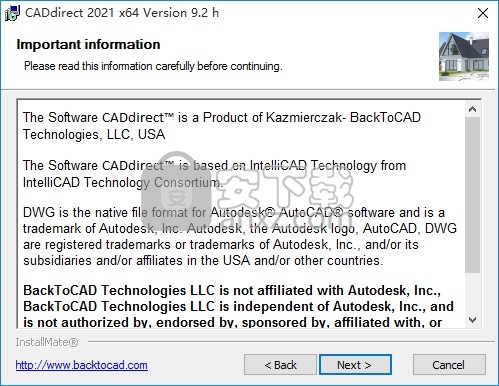 BackToCAD CADdirect 2021(cad绘图软件)