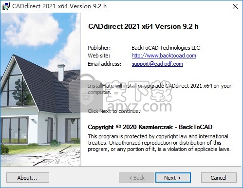 BackToCAD CADdirect 2021(cad绘图软件)