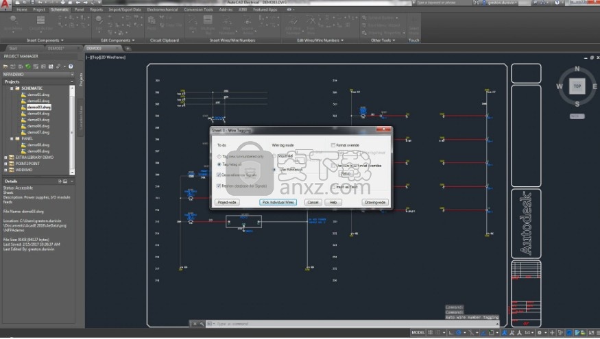 autocad electrical2022(电路图绘制)