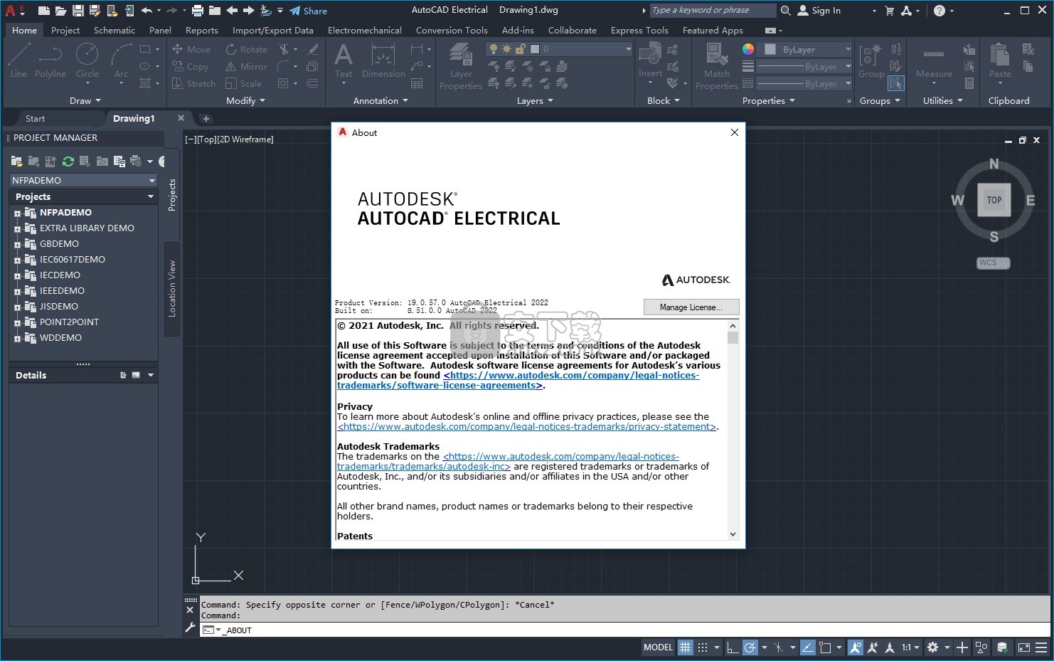 autocad electrical2022(电路图绘制)