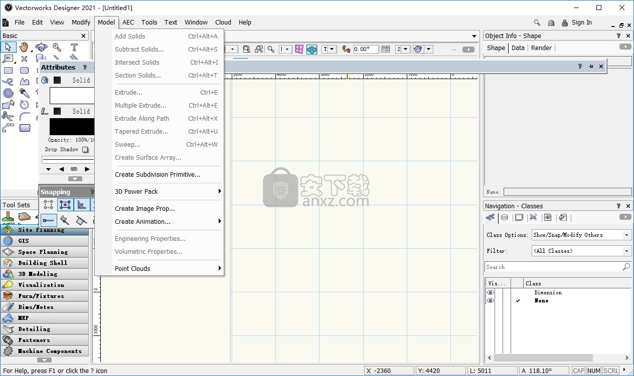 Vectorworks 2021 SP3补丁 64位