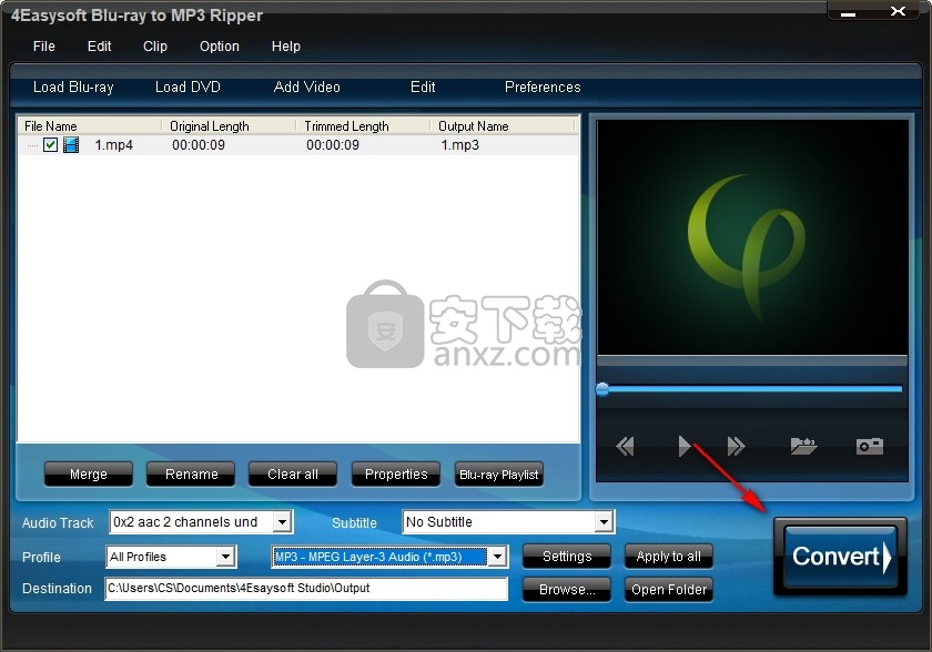 4Easysoft Blu-ray to MP3 Ripper(蓝光转MP3转换器)