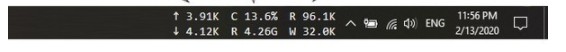 Taskbar stats(任务栏监测工具)