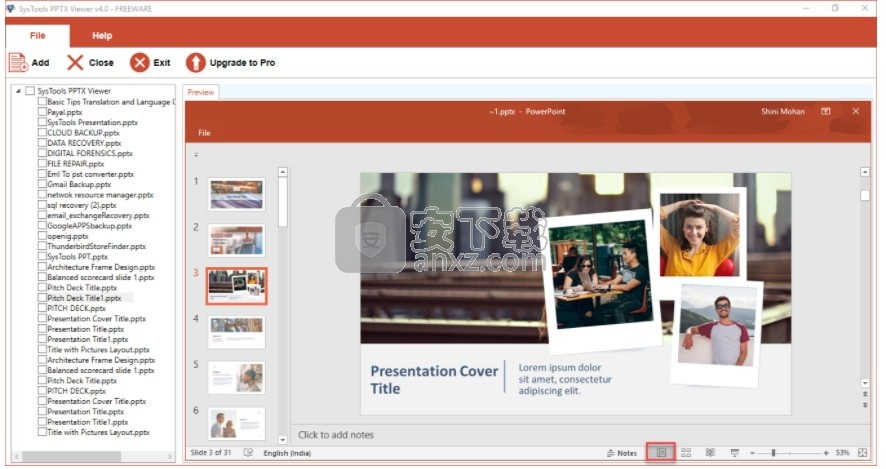 SysTools PowerPoint Viewer(PPT演示文稿查看器)