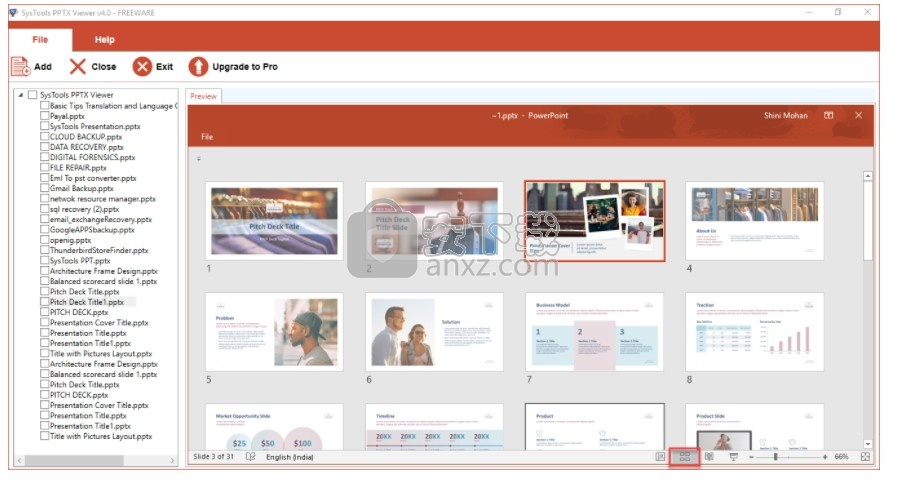 SysTools PowerPoint Viewer(PPT演示文稿查看器)