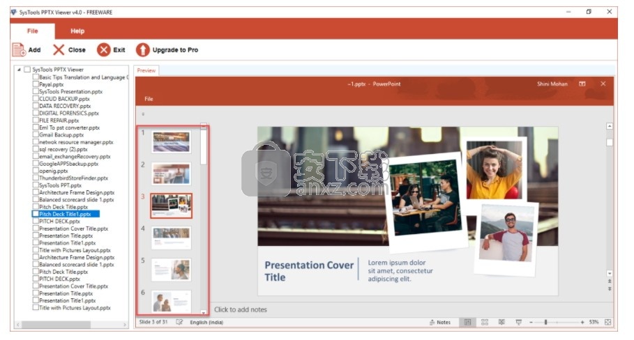 SysTools PowerPoint Viewer(PPT演示文稿查看器)